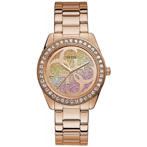 reloj guess mujer rosado|guess unisex watches.